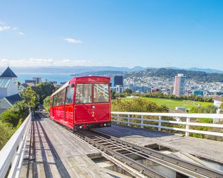 A Wellington cable car.